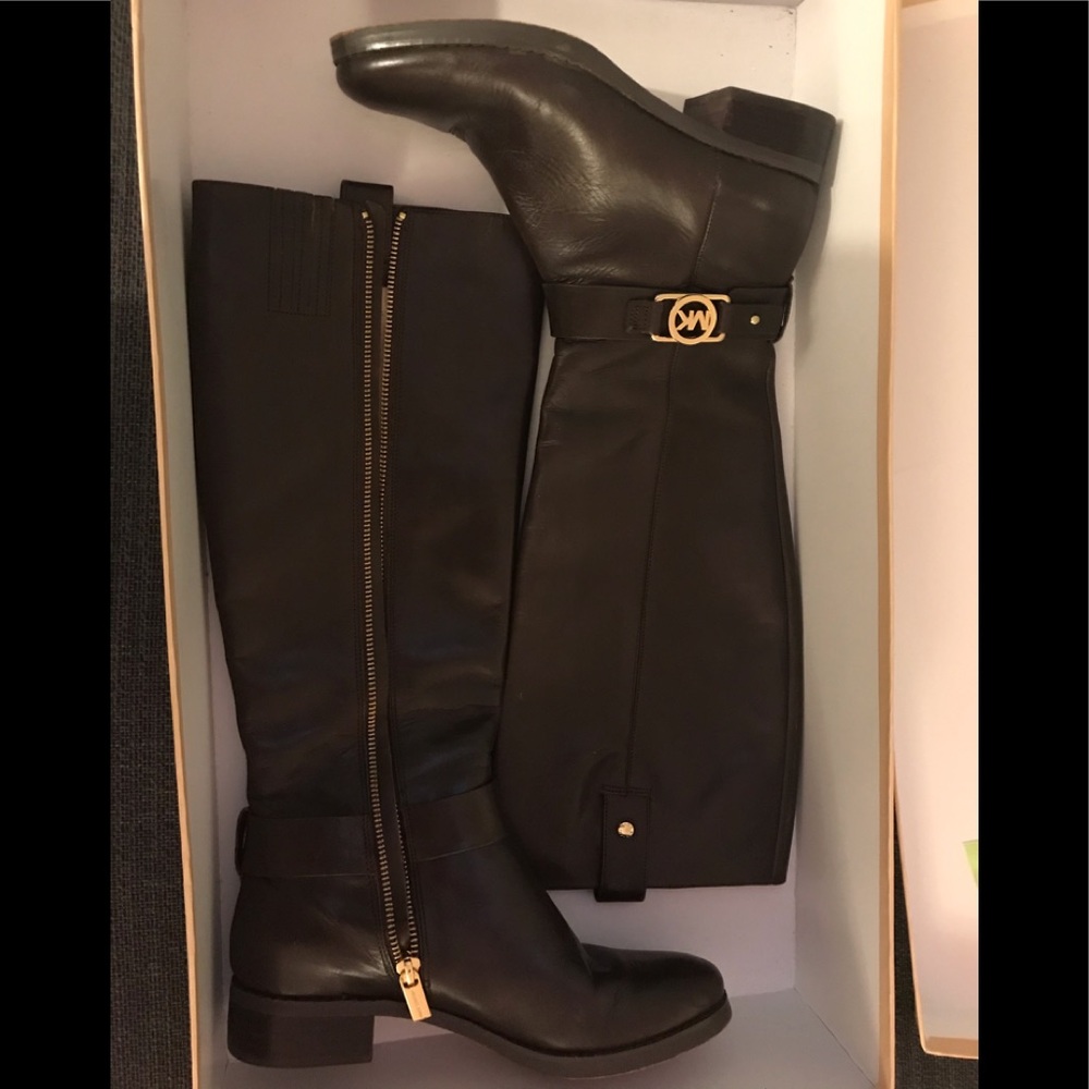 Michael Kors riding boots